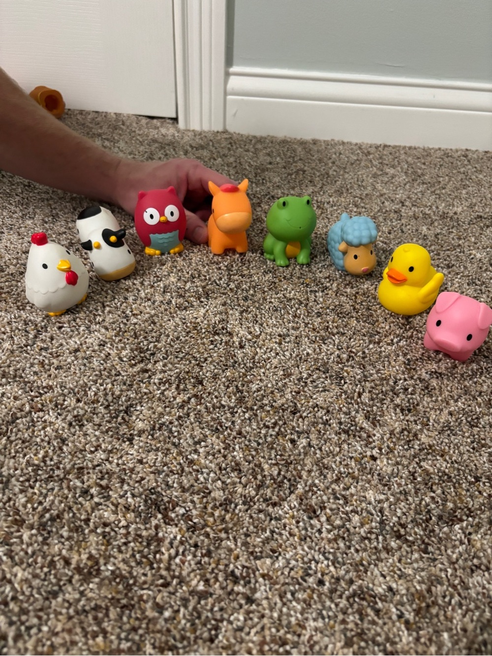 Munchkin Bath Squirters 8 Farm Animals